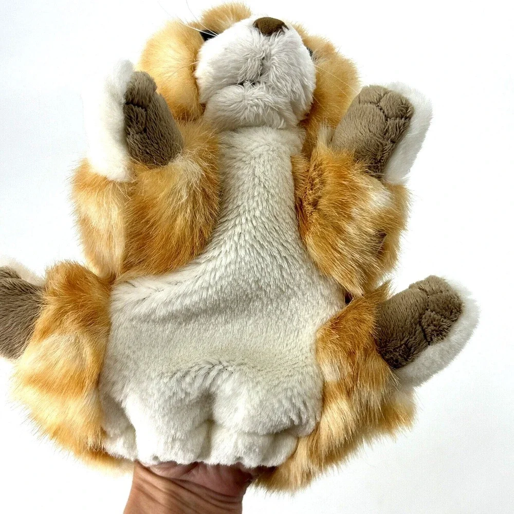 FOLKMANIS Puppet Orange Tabby Cat Kitten 9